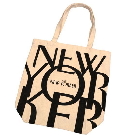 The New Yorker Bags Classic New Yorker Canvas Tote Bag Poshmark
